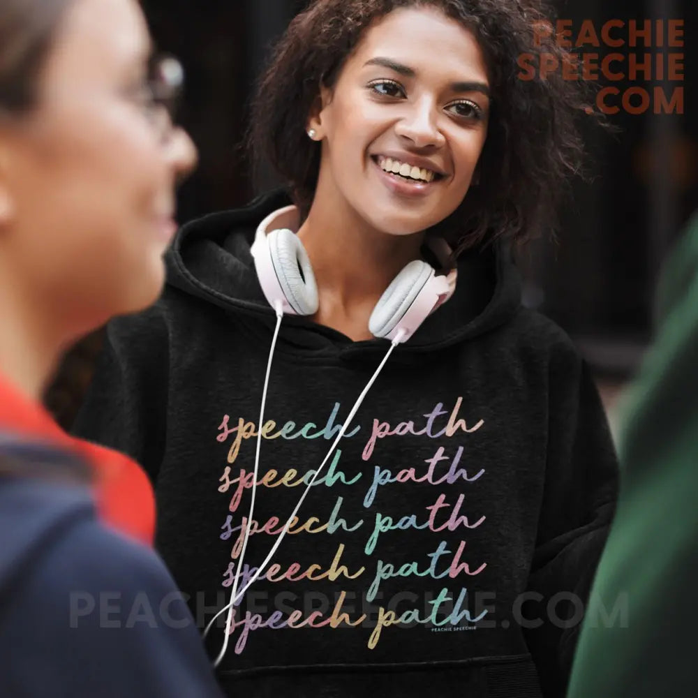 Speech Path Script Classic Hoodie