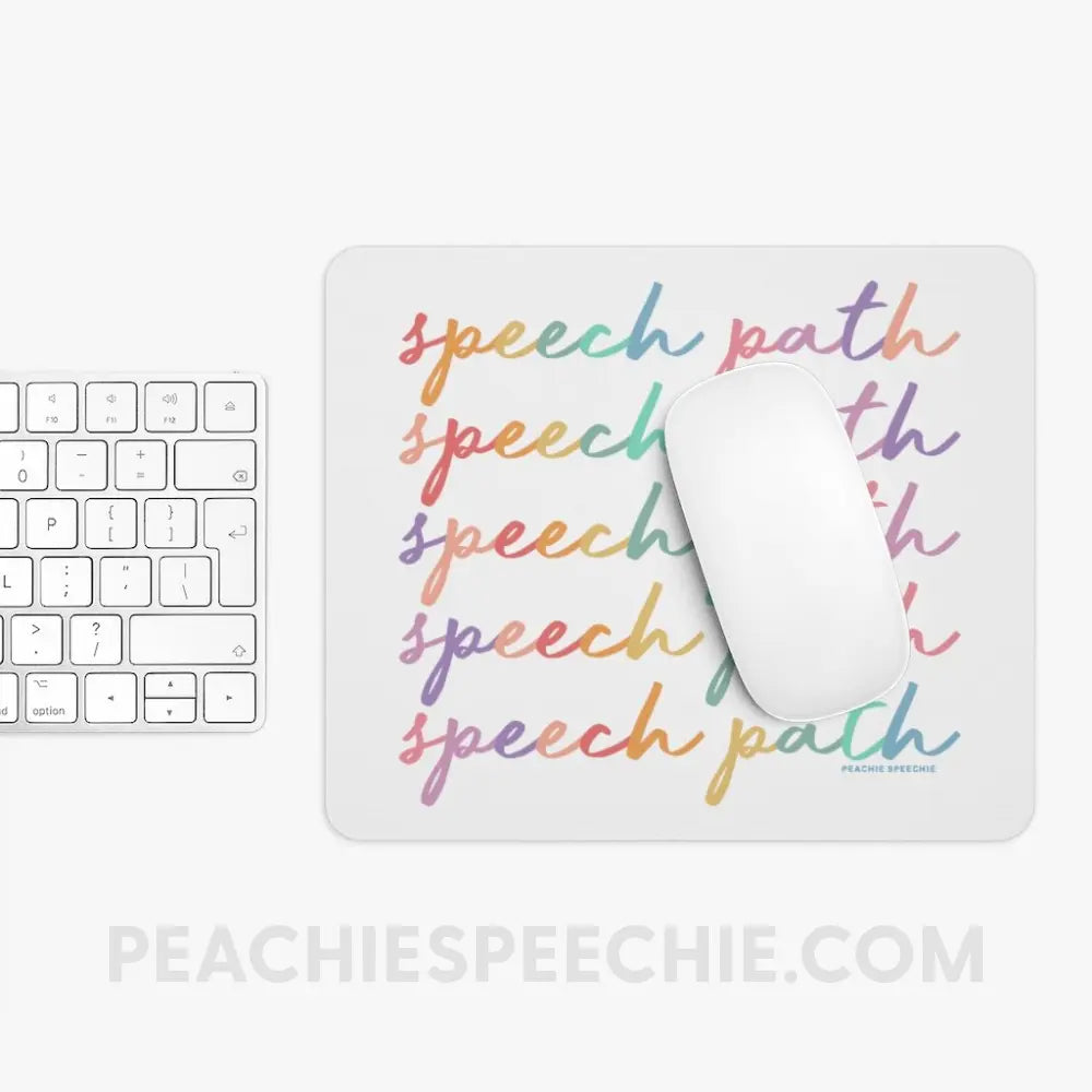 Speech Path Script Mouse Pad