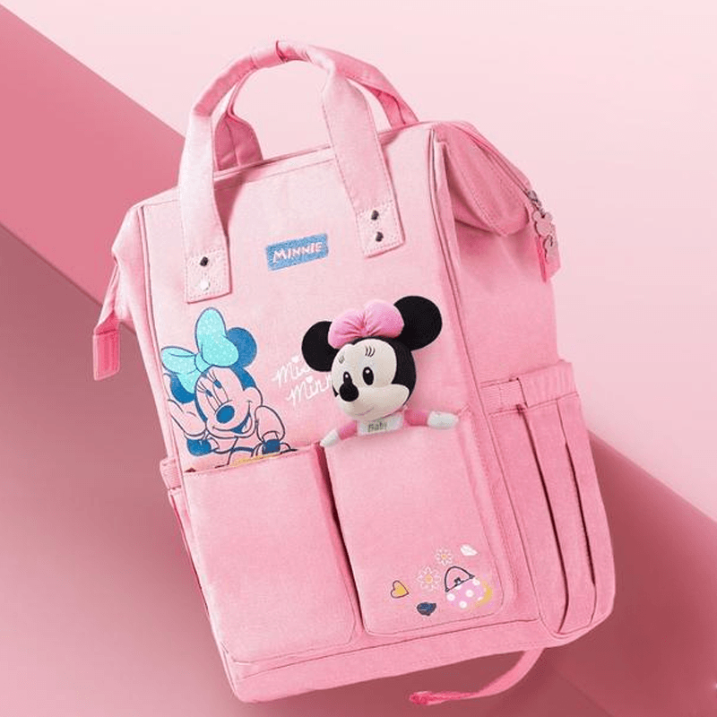 Cute Mickey & Minnie Mouse Style Diaper Bag