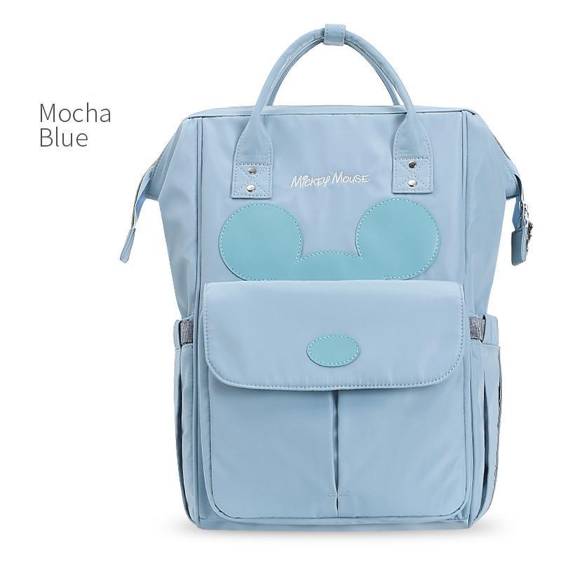 blue mickey mouse diaper bag