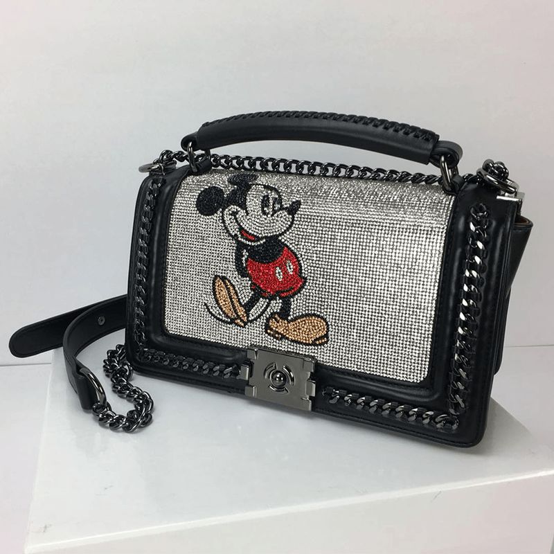 designer mickey mouse purse