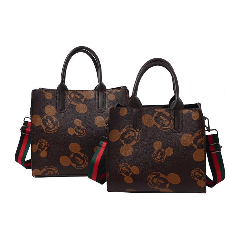 mickey mouse leather bag