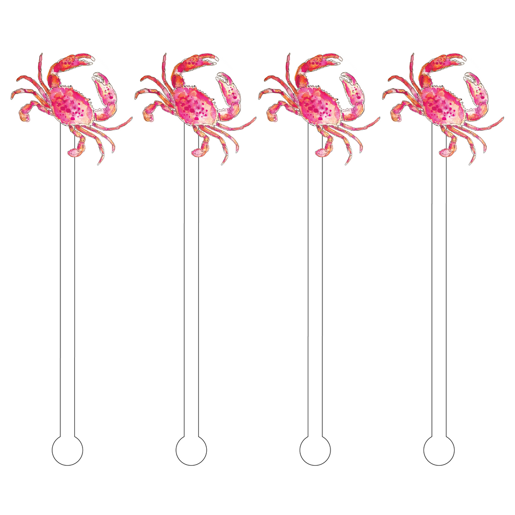 Pink Flamingo Cocktail Stirrers - Set of 24