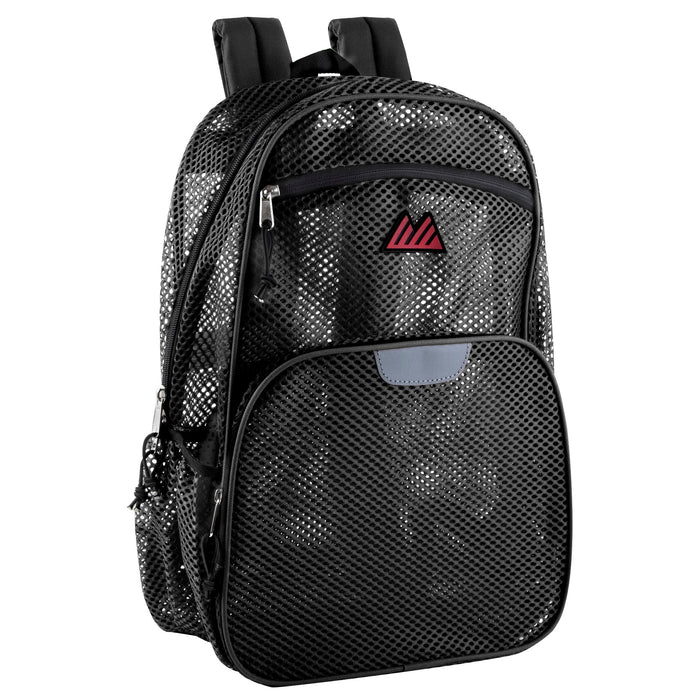 Cheap Wholesale Trailmaker 18 Inch Deluxe Mesh Backpacks — BagsInBulk.com