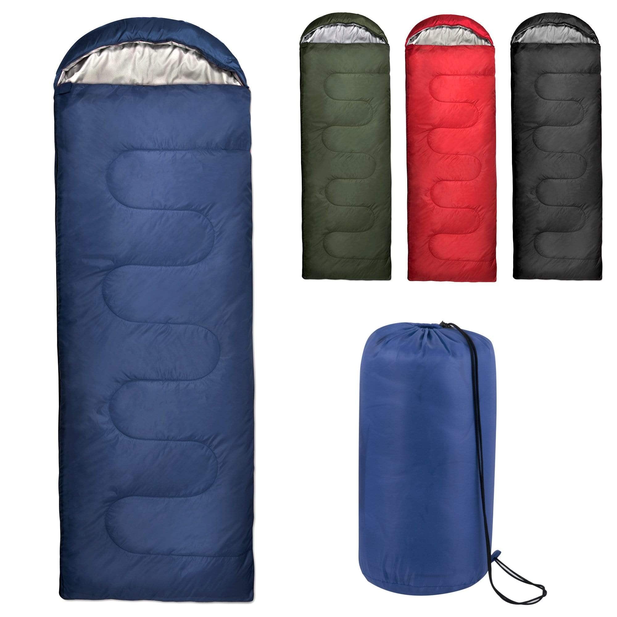 Wholesale Deluxe Sleeping Bags - 50°F — BagsInBulk.com