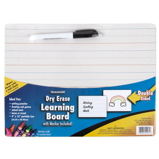 6-108) White Dry Erase Board 11  x 8  w/ Self Adhesive Tape - Wholesale  Edu