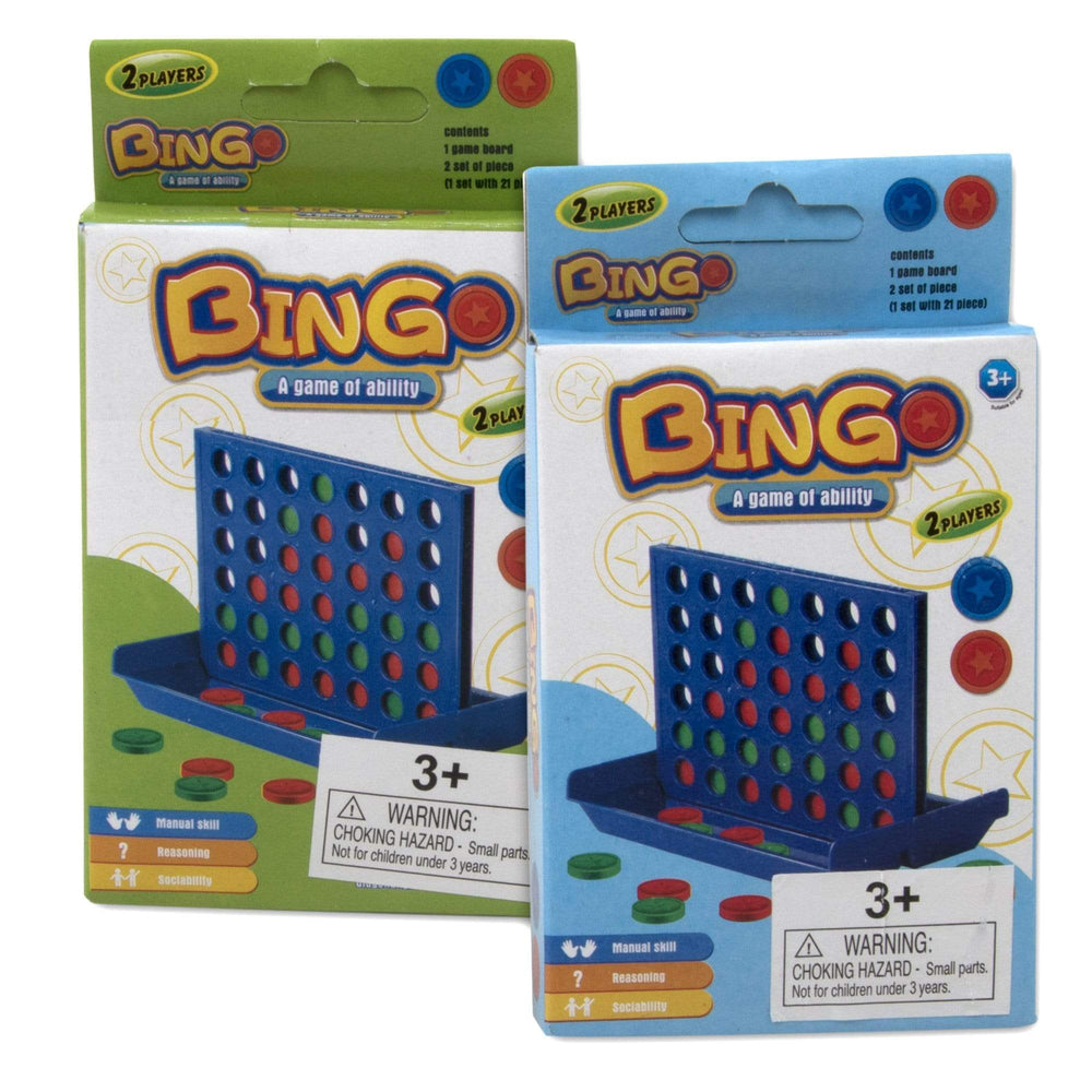 Jumping jack Voornaamwoord Portret Wholesale Toys: Mini Connect 4 Bingo Board Game - Case of 50 —  BagsInBulk.com