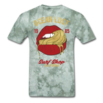 Ocean Lust T-Shirt (GLD2) - military green tie dye