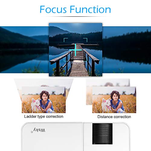 Wsky 19 Newest Lcd Led Outdoor Portable Home Theater Video Projector The Super Boomer Lifestyle