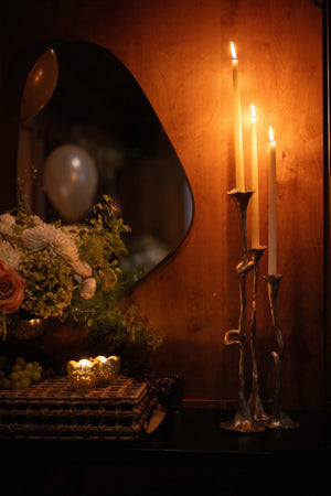 Twisted Seaweed Candlesticks - Tim Clarke Supply