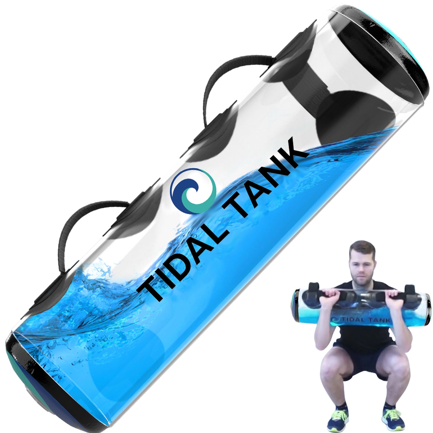 Tidal Tank Sporty Sleeveless Swim n' Gym Top - Chlorine Proof - HydroChic