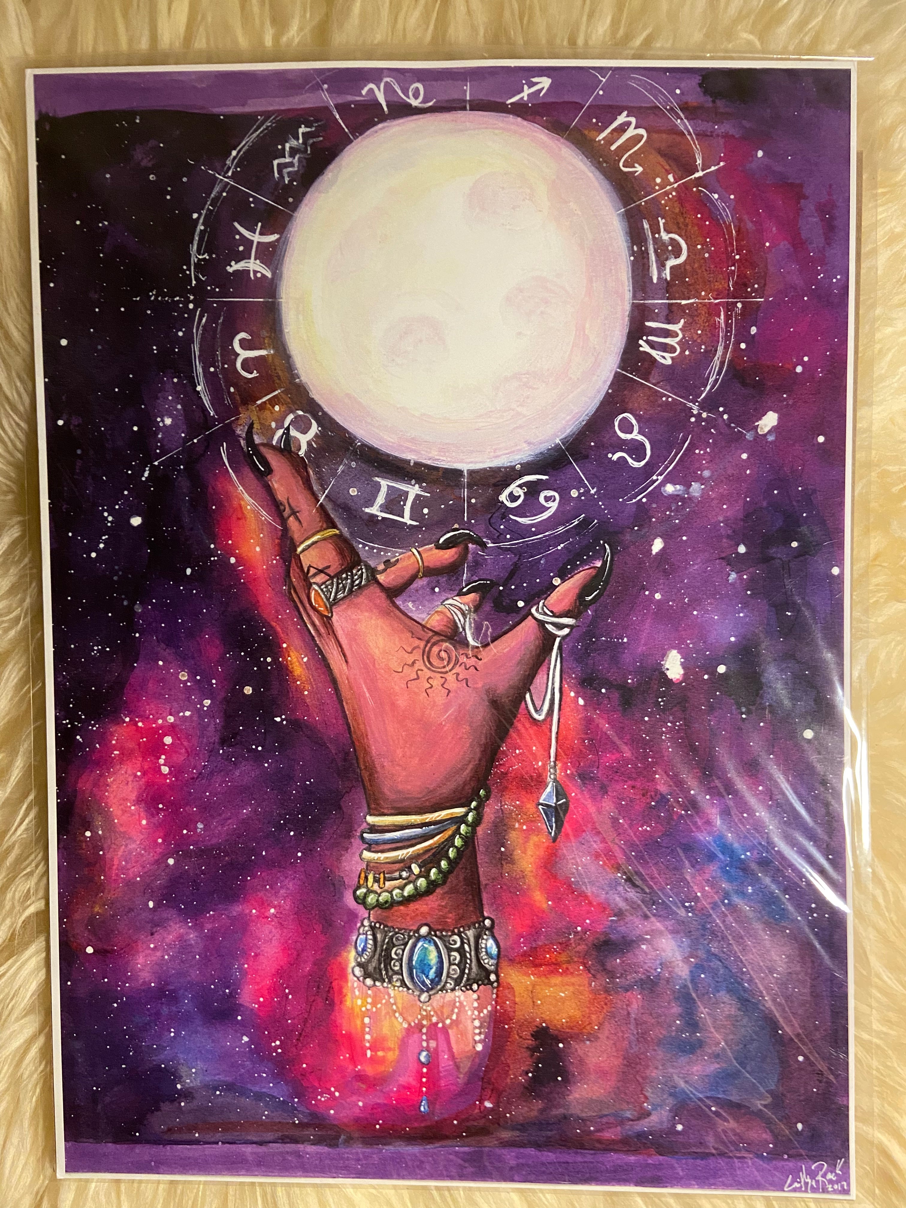 PRINT 11x15in of “Divination”