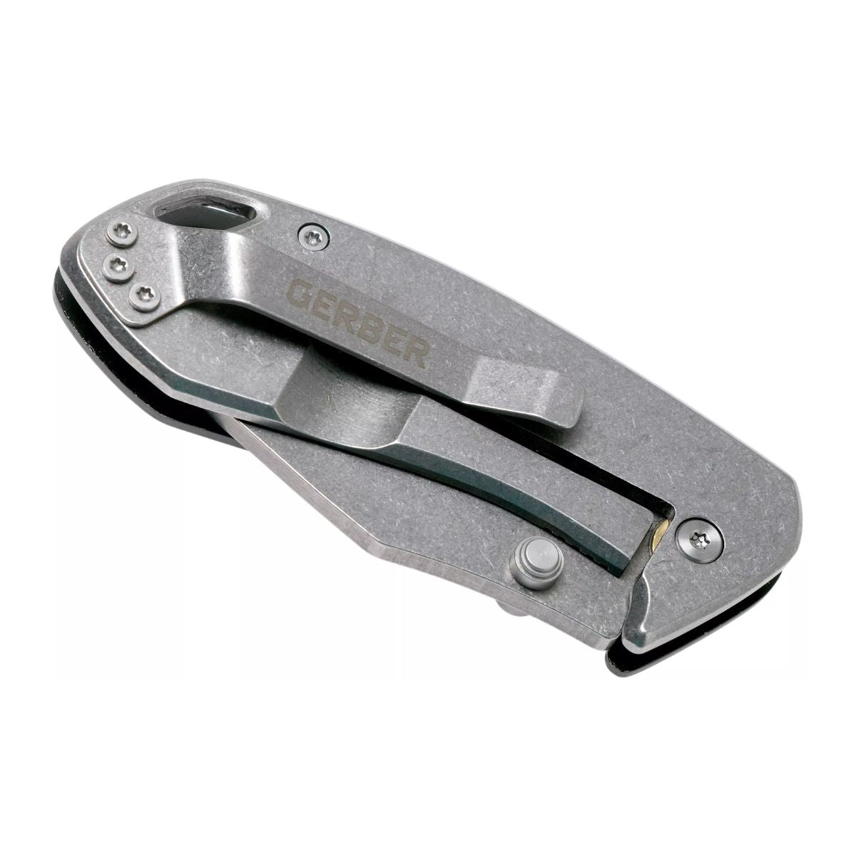 Kettlebell Folding Knife - Grey | OutdoorTravelGear.com