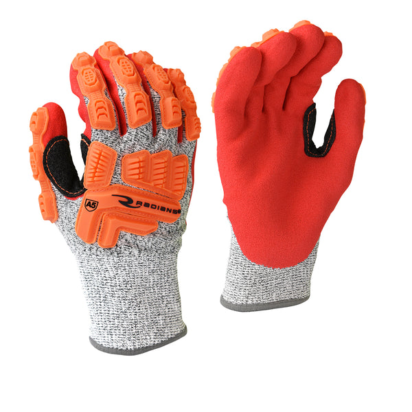 Radians RWGD101 Axis D2 Dyneema Cut Protection Level A3 Glove Light Gray / L