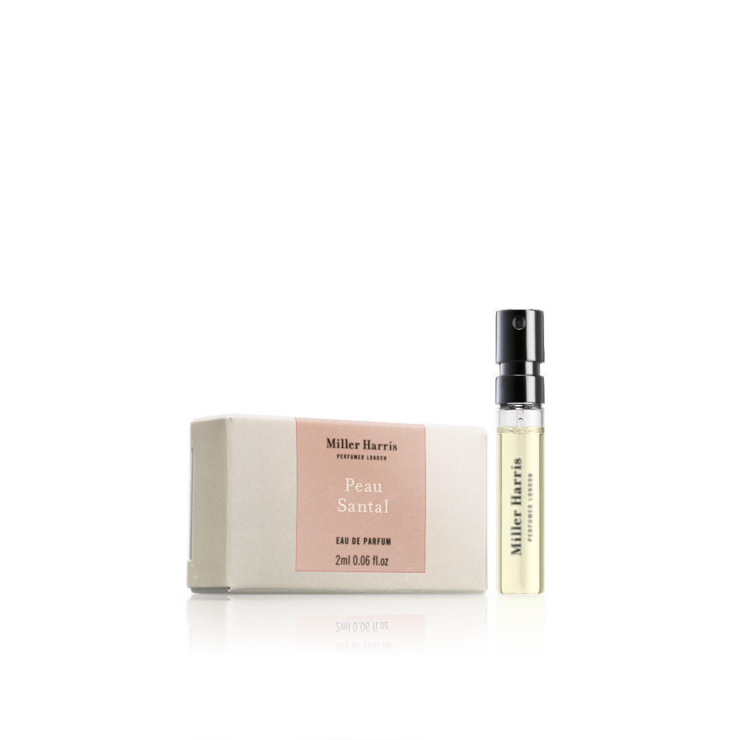 Peau Santal 2ml Vial -Cashmere, amber and moss create a dry sensuality ...