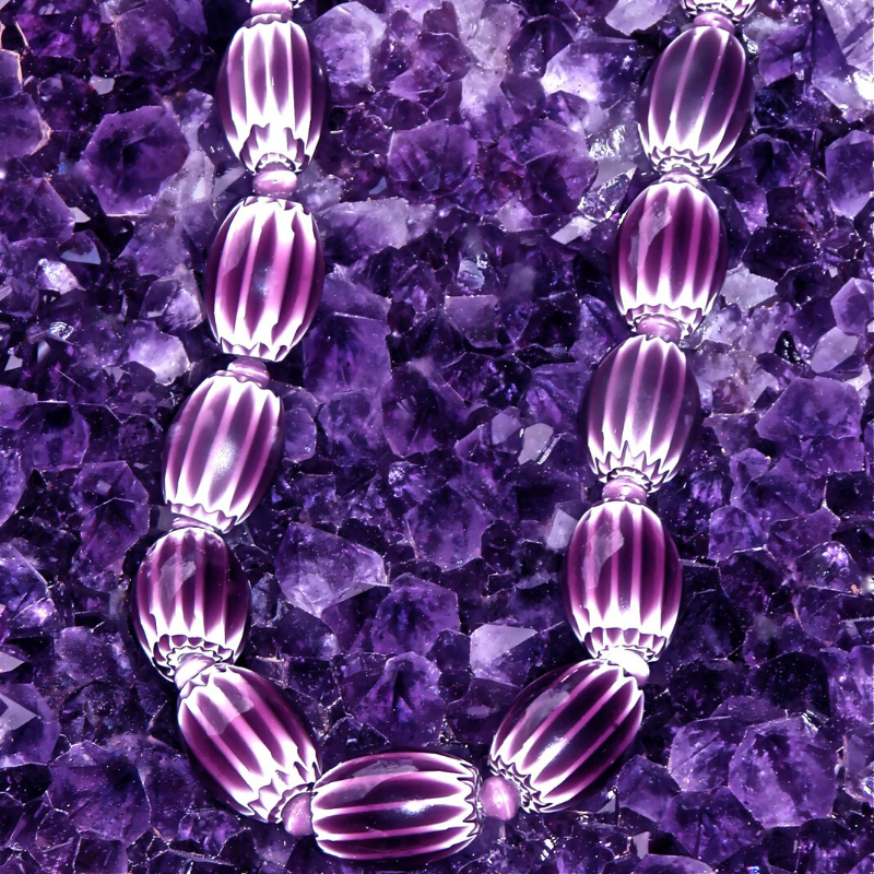 beads with crystals