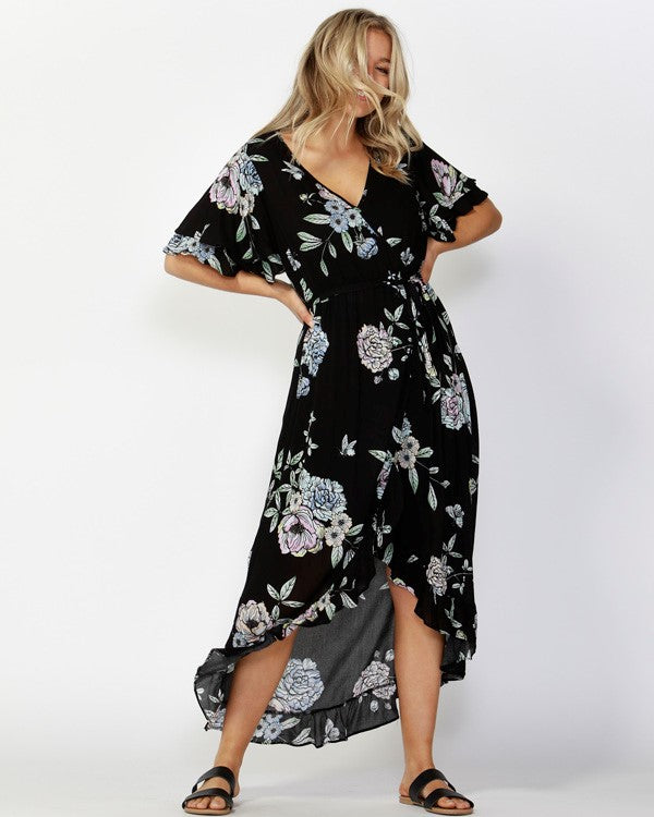 Oasis Floral Wrap Dress Flash Sales, UP TO 52% OFF | www.aramanatural.es