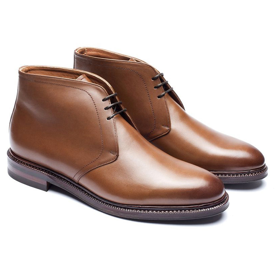 Tan Leather Fenland Lace Up Chukka Boots – Costoso Italiano