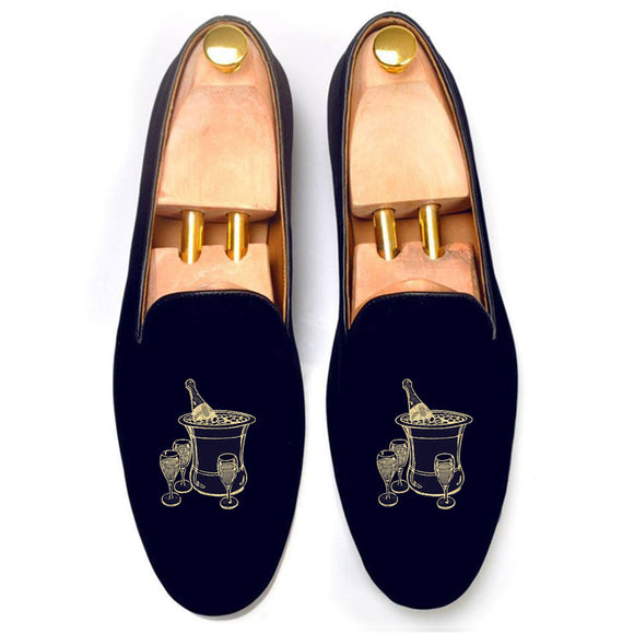 champagne loafers