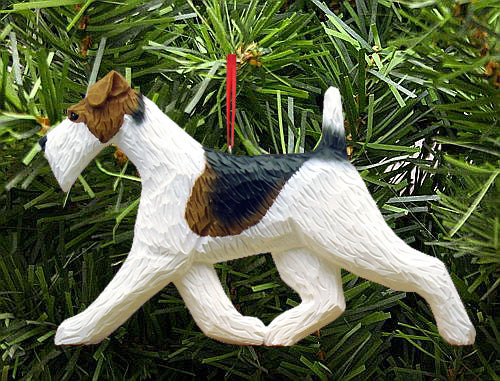 Fox Terrier Ornament On This Morning