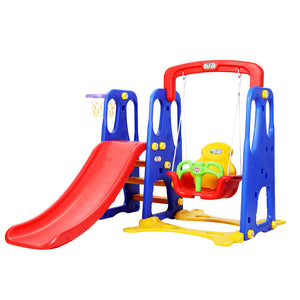 3 in 1 slide swing basketball