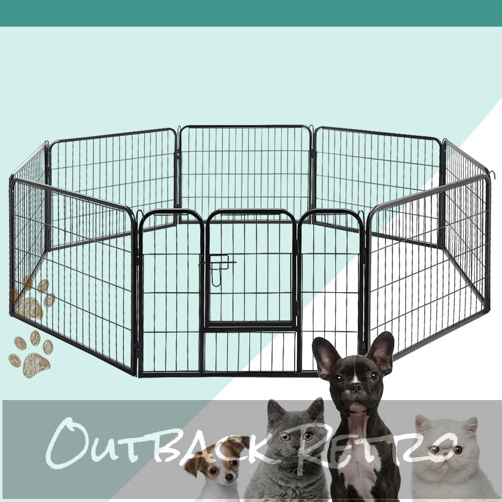 8 panel dog pen