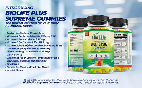 Biolife Plus Supreme Gummies