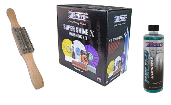 Zephyr Super Shine X Polishing Kit