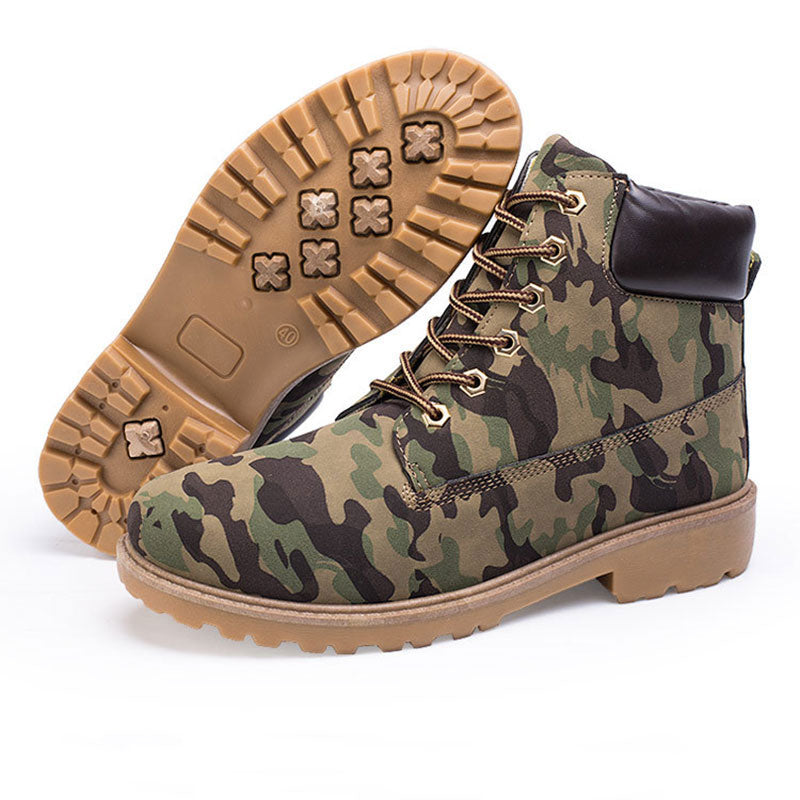 camouflage timberland boots