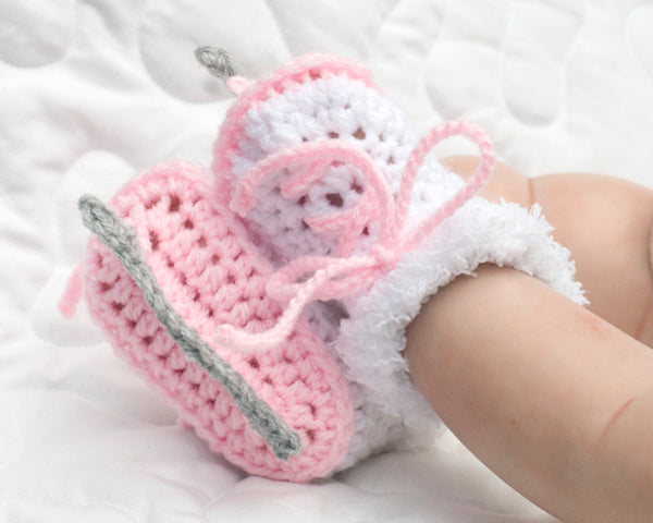 baby ice skate booties