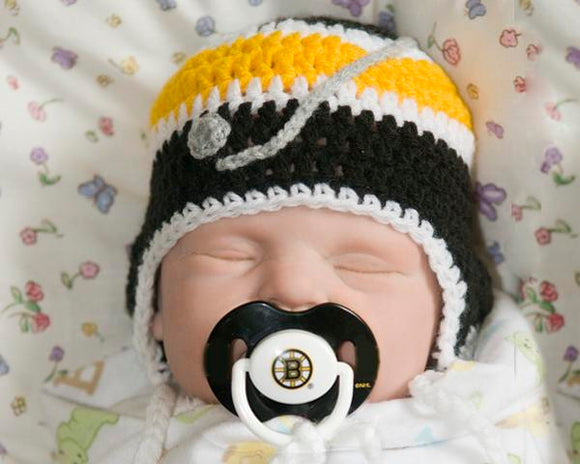 Bruins Hockey Bruins Hat \u0026 NHL Pacifier 