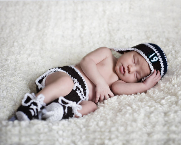 baby boy black and white outfit