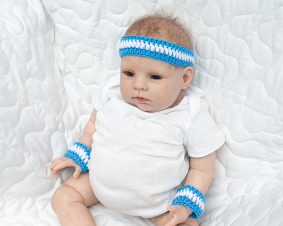 baby blue headband