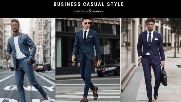 BUSINESS CASUAL MEN'S STYLE - SHOP THE LOOK by Roano Collection