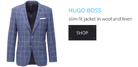 Hugo Boss Blue Jacket