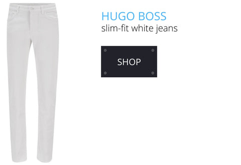 Hugo boss white pants