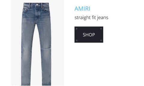 Amiri Straight jeans