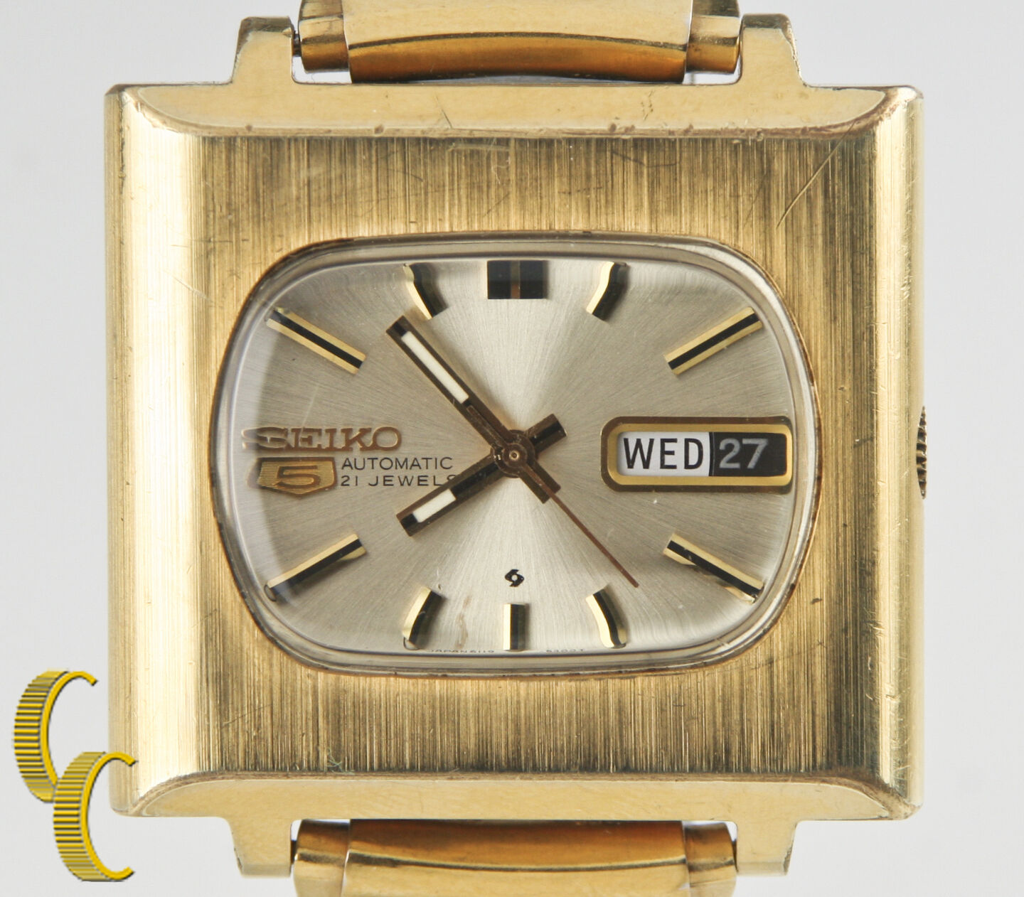 Seiko Men's Automatic Gold-Plated 