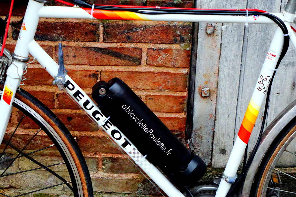 Housse Néoprène OZO pour protéger votre batterie Lithium de vélo électrique  pendant l'hiver. 