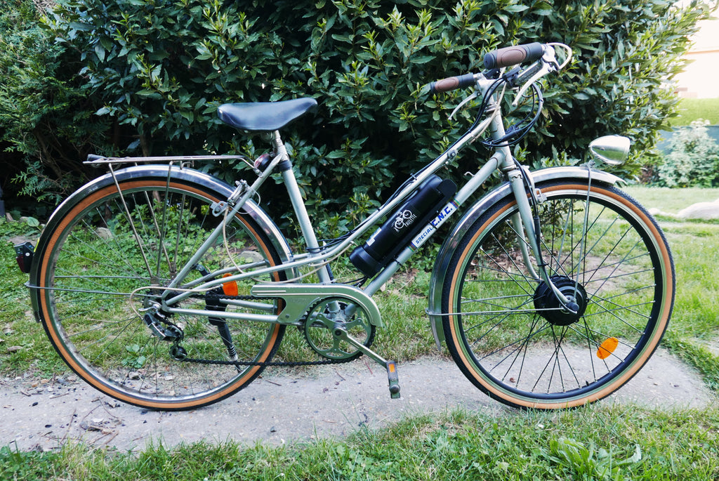 la bicyclette que ginette m a prete en francais conjugué