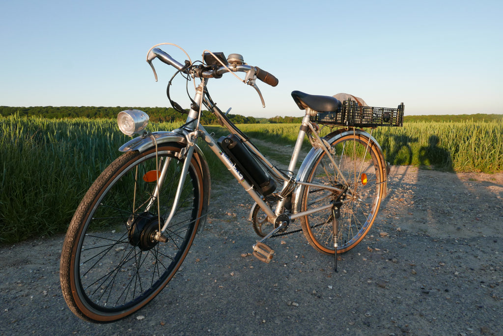 la bicyclette que ginette m a prete en francais conjugué