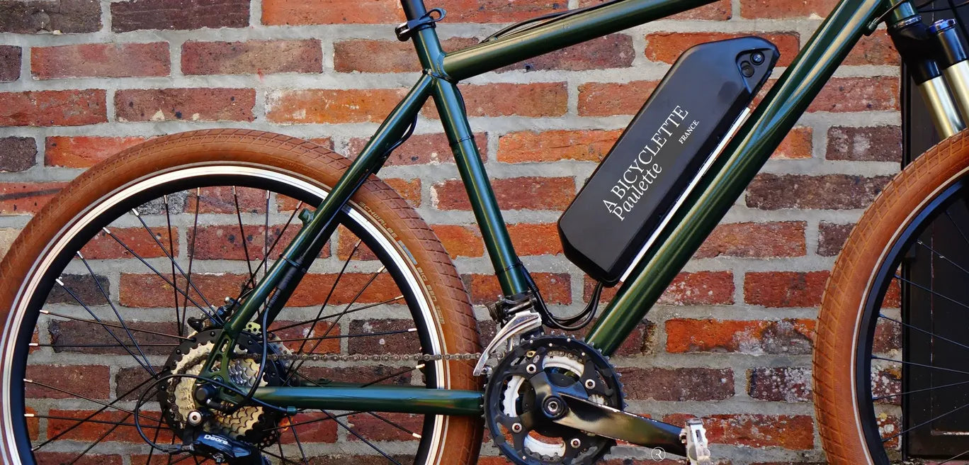 à Bicyclette Paulette :  le kit électrique qui transforme votre vélo en électrique