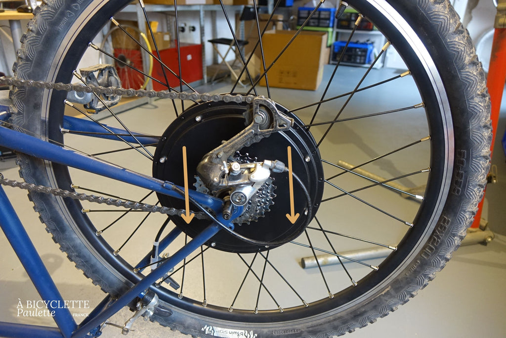 Montage d'un kit vélo électrique décathlon 1000 W