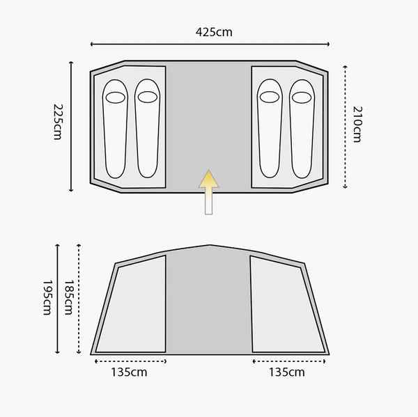 highlander cypress 4 tent