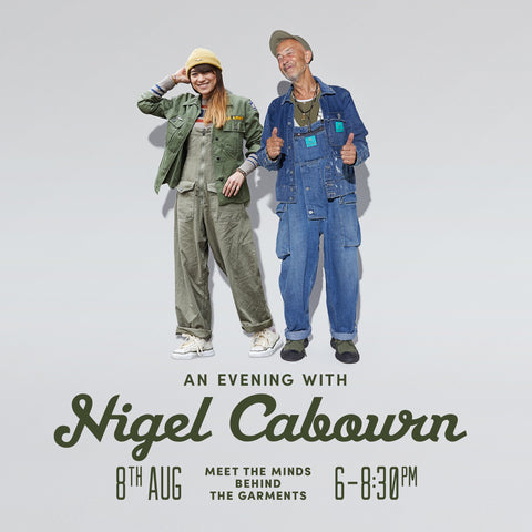 Nigel Cabourn and Emilie Casiez in-Store at Heffernan and Haire