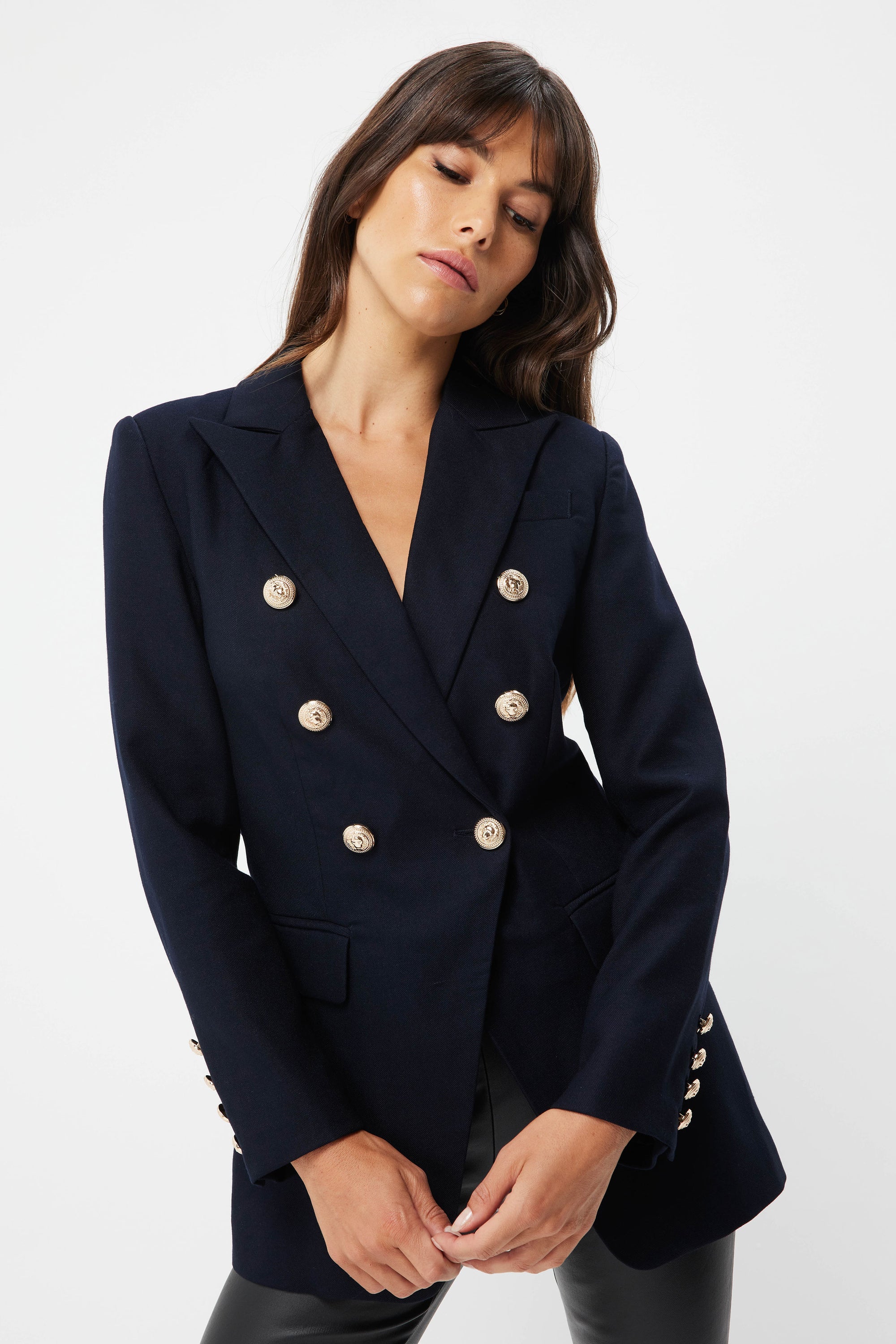 MOSSMAN - Signature Blazer (Navy) – Elysian Collective