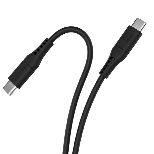 60W Power Delivery Ultra-Fast USB-C Soft Silicon Cable Image 1