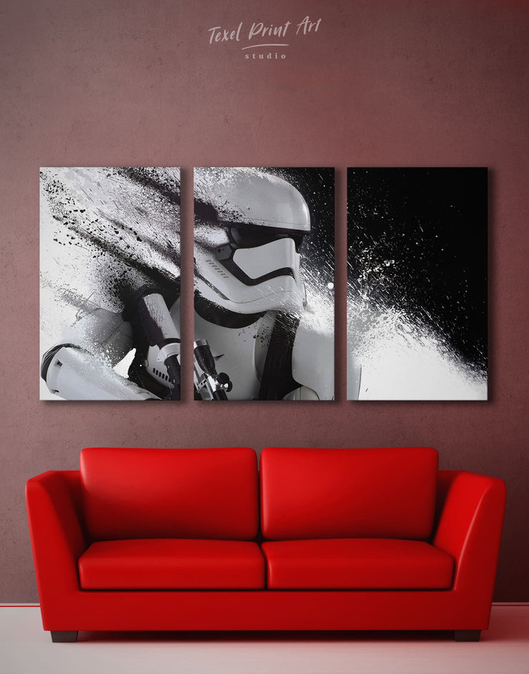 stormtrooper canvas art