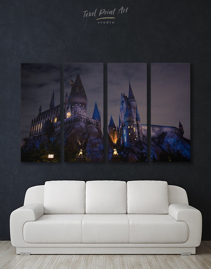 4 Pieces Harry Potter Wall Art Canvas Print At Texelprintart