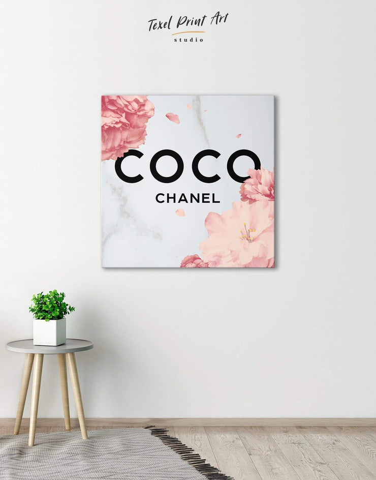 Coco Chanel Wall Art Canvas Print at TexelPrintArt